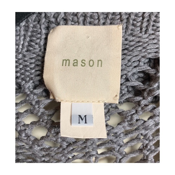 MASON GREY 3/4 SLEEVE SHAWL - Picture 3 of 3